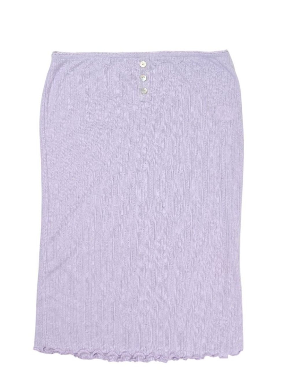 Tularosa Lana Midi Knit Skirt in Purple